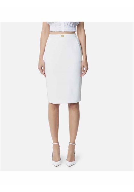 gonna longuette in crepe ELISABETTA FRANCHI | Gonne | GO09951E2660